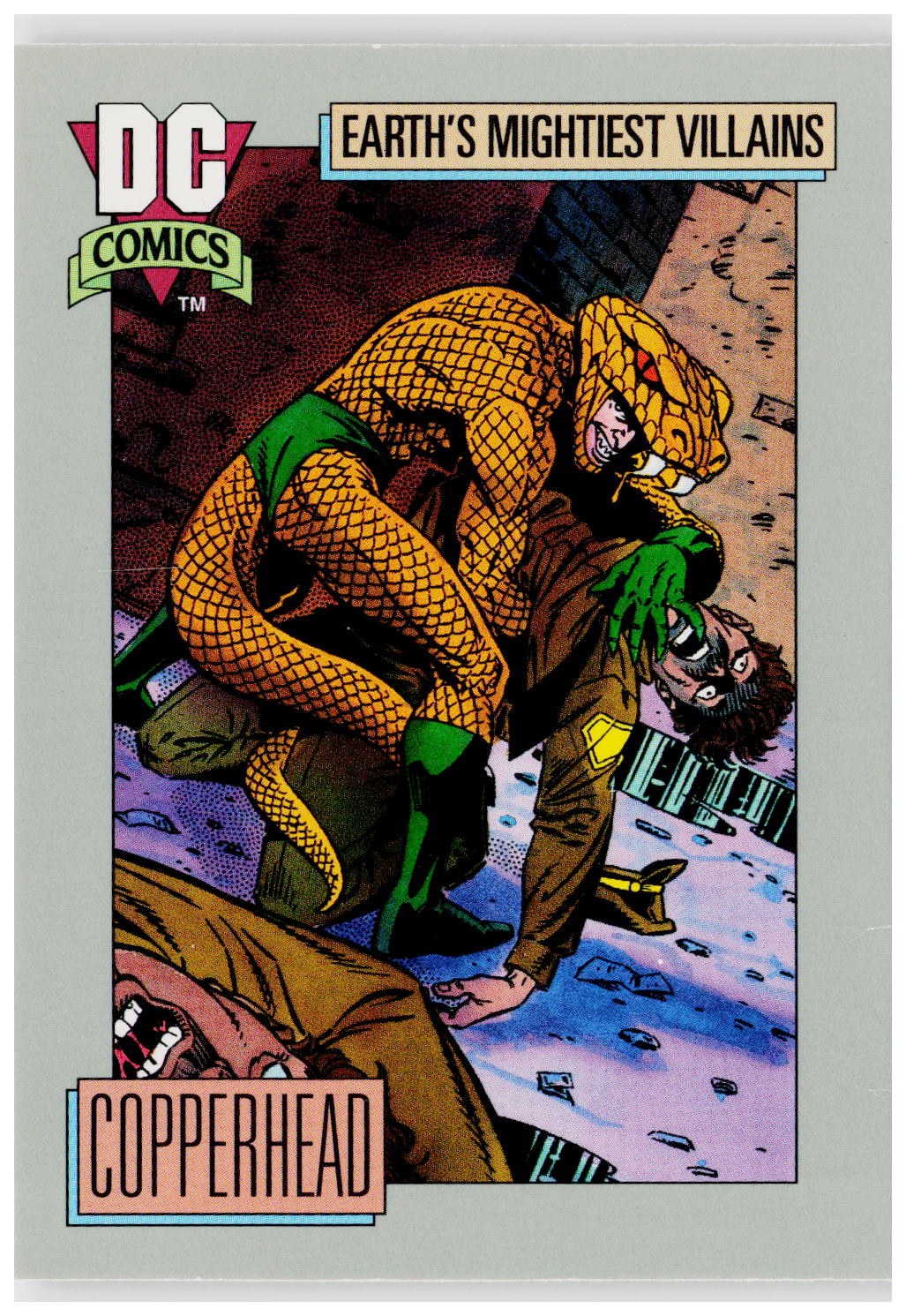 1992 Impel DC Cosmic #88 Copperhead