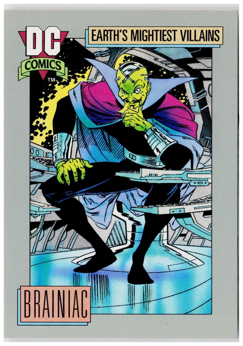 1992 Impel DC Cosmic #84 Brainiac