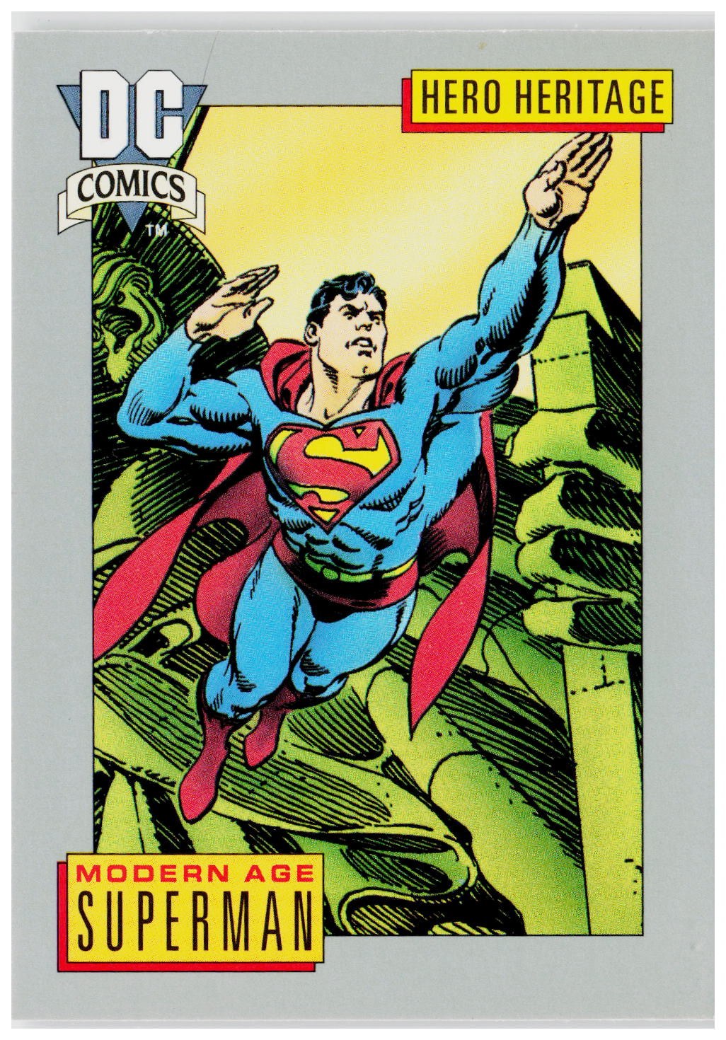 1992 Impel DC Cosmic #18 Superman