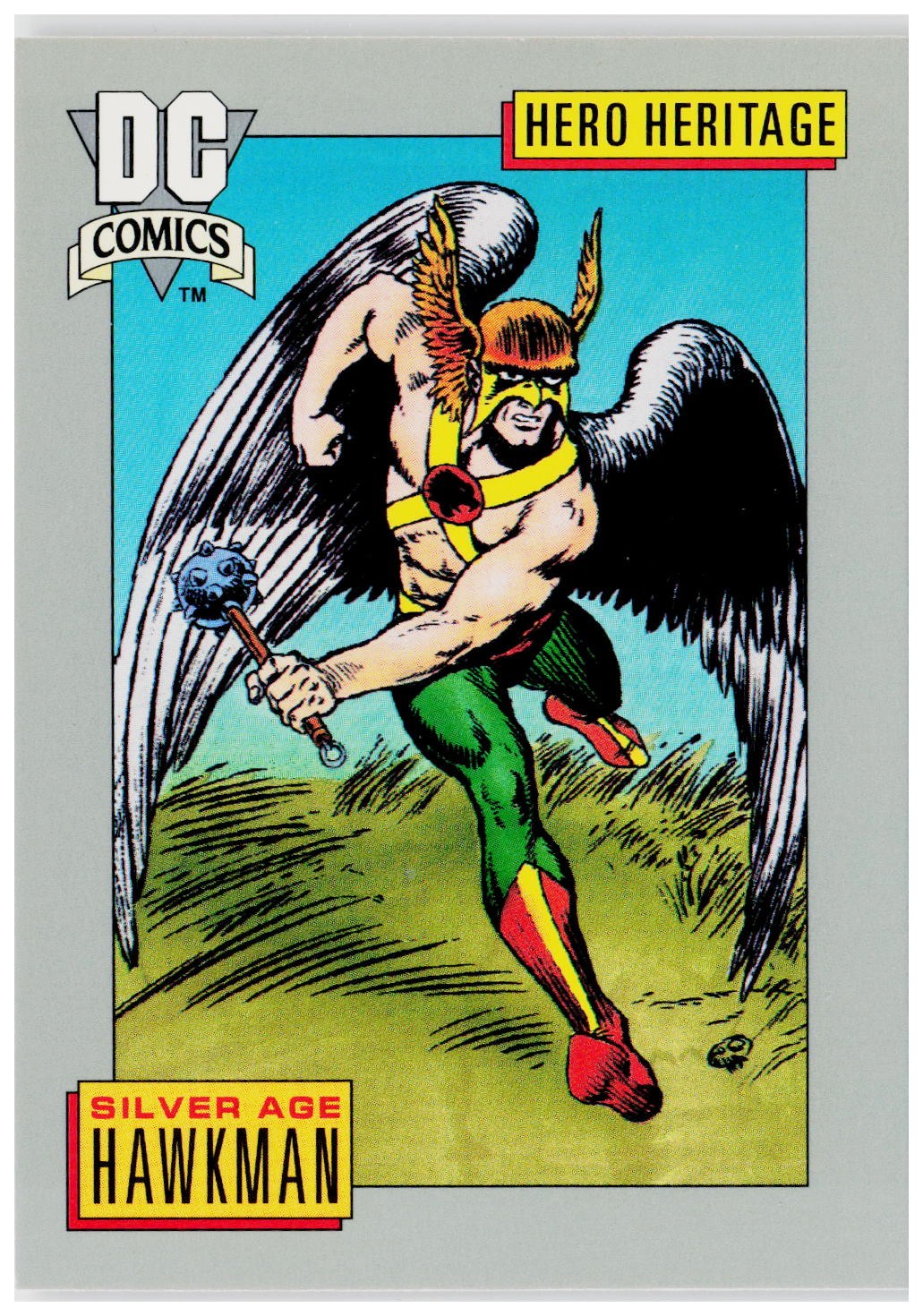 1992 Impel DC Cosmic #11 Hawkman