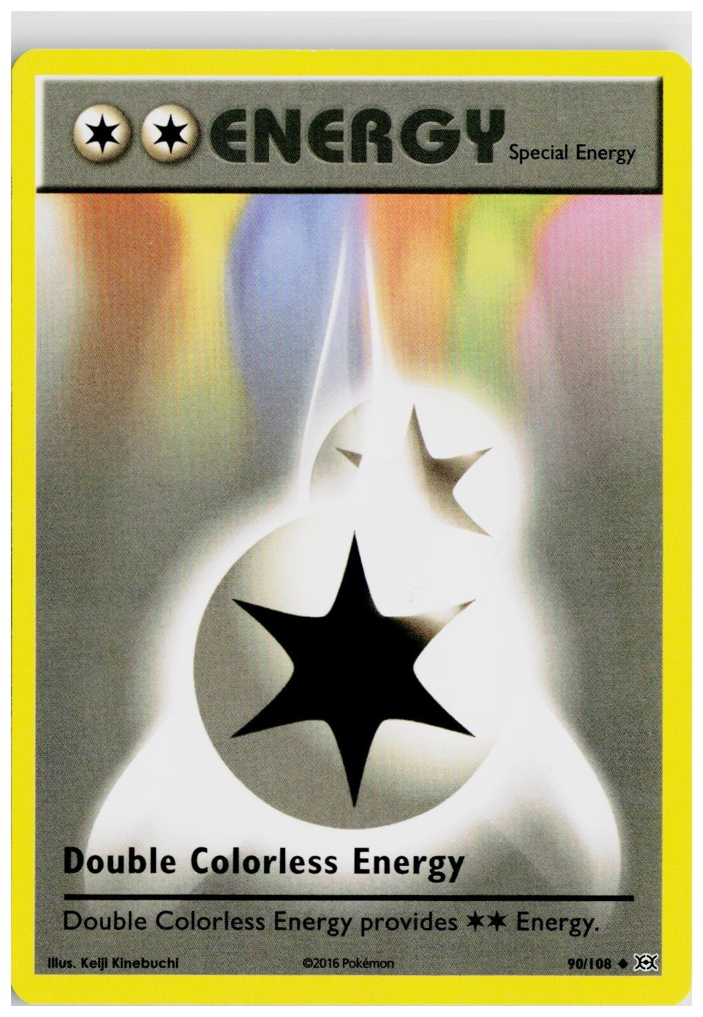 2016 Pokemon XY - Evolutions #90 Double Colorless Energy