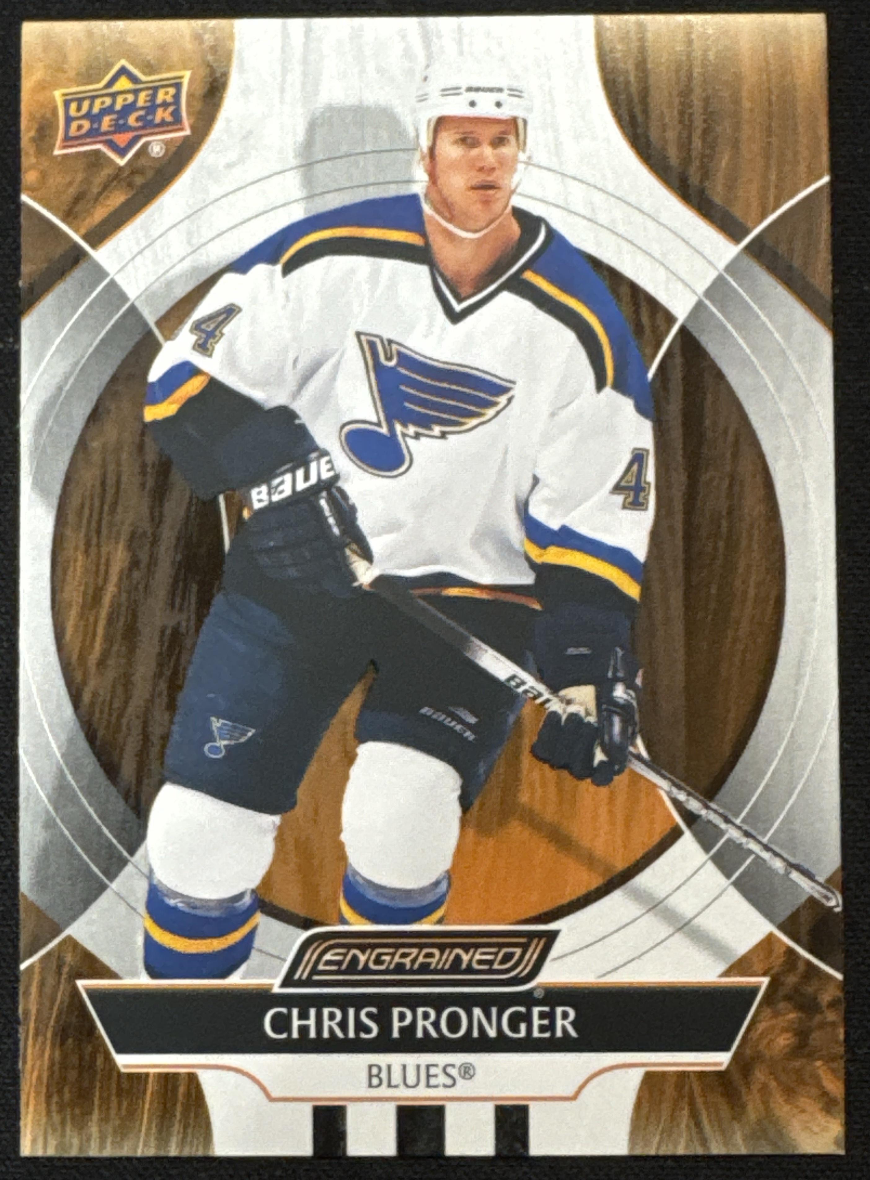 1999-00 Engrained Icons Hockey Chris Pronger #7