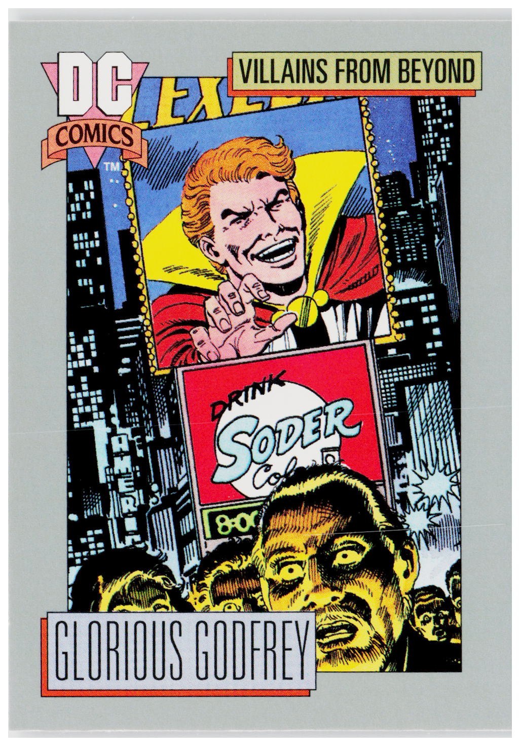 1992 Impel DC Cosmic #131 Glorious Godfrey