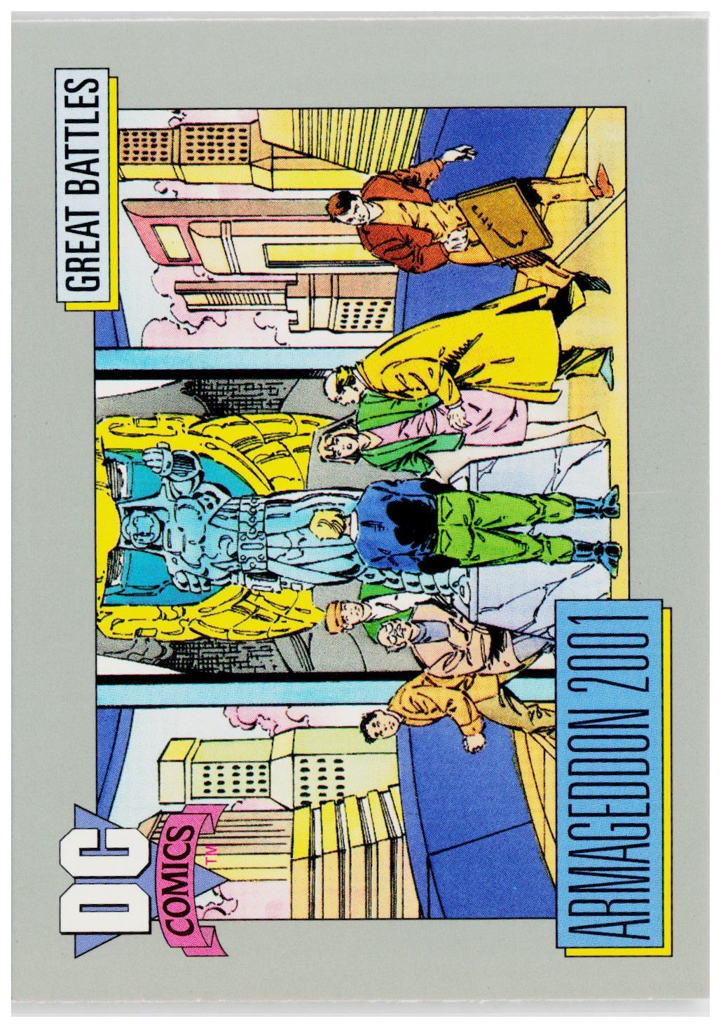 1992 Impel DC Cosmic #163 Armageddon 2001