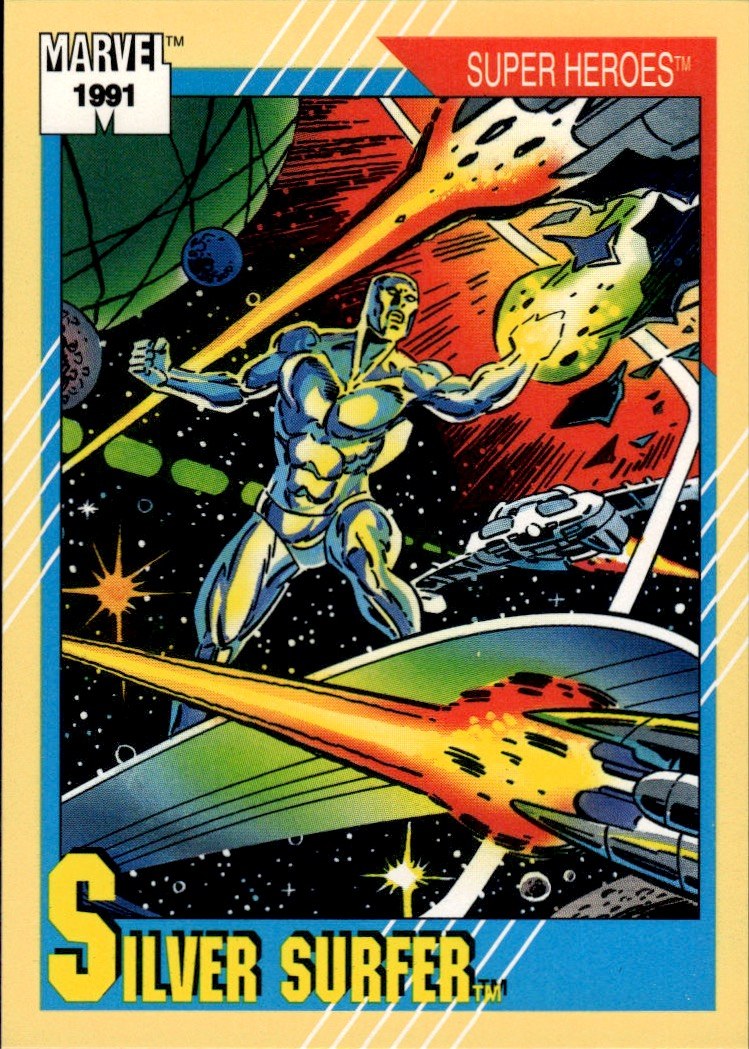 1991 Impel Marvel Universe II #45 Silver Surfer Promos