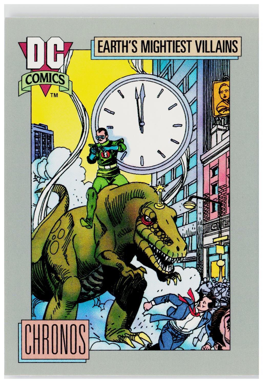 1992 Impel DC Cosmic #87 Chronos