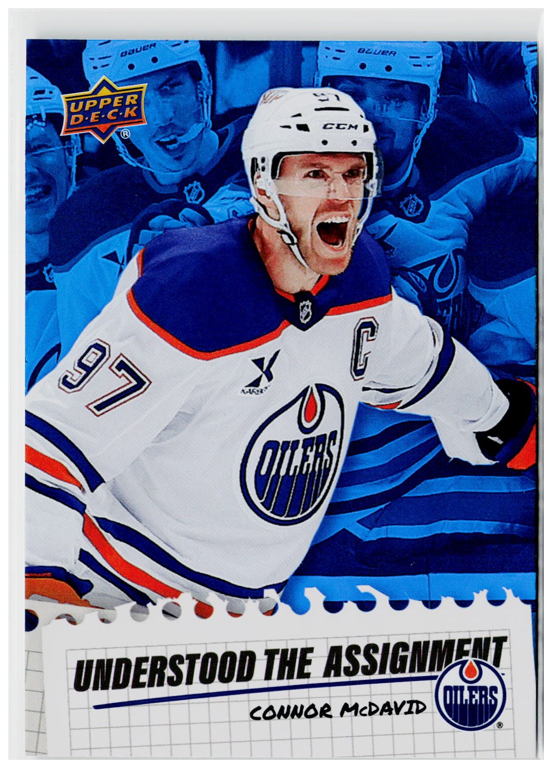 2025-26 Upper Deck #UA-15 Connor McDavid Understood the Assignment