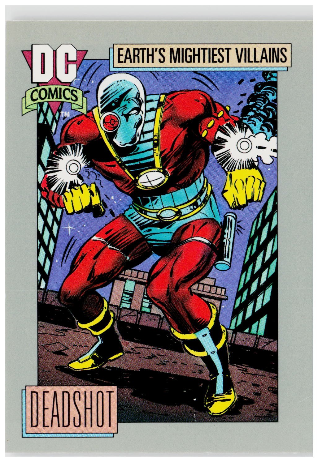 1992 Impel DC Cosmic #91 Deadshot