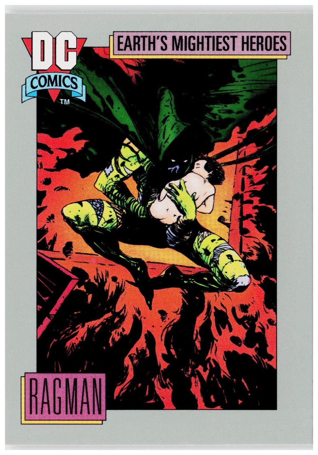 1992 Impel DC Cosmic #72 Ragman