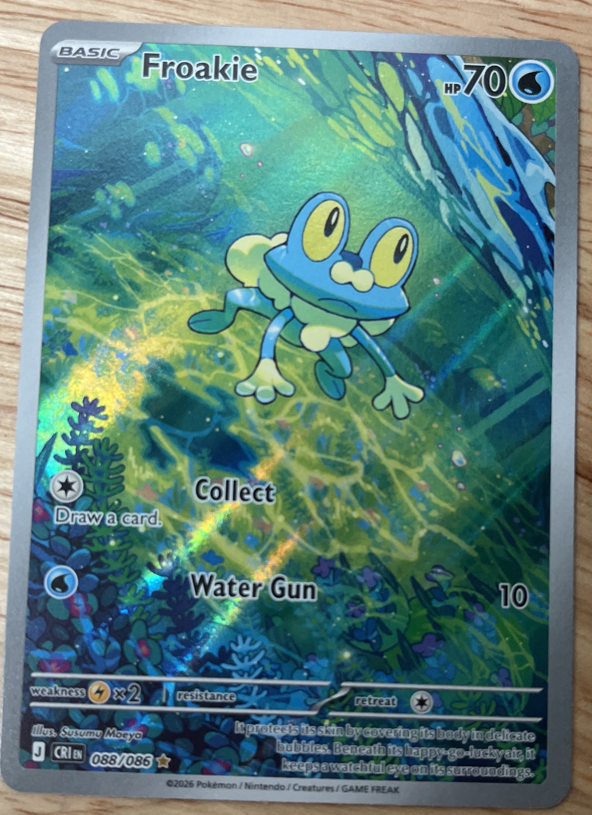 2026 Mega Evolution-Chaos Rising-Froakie #88