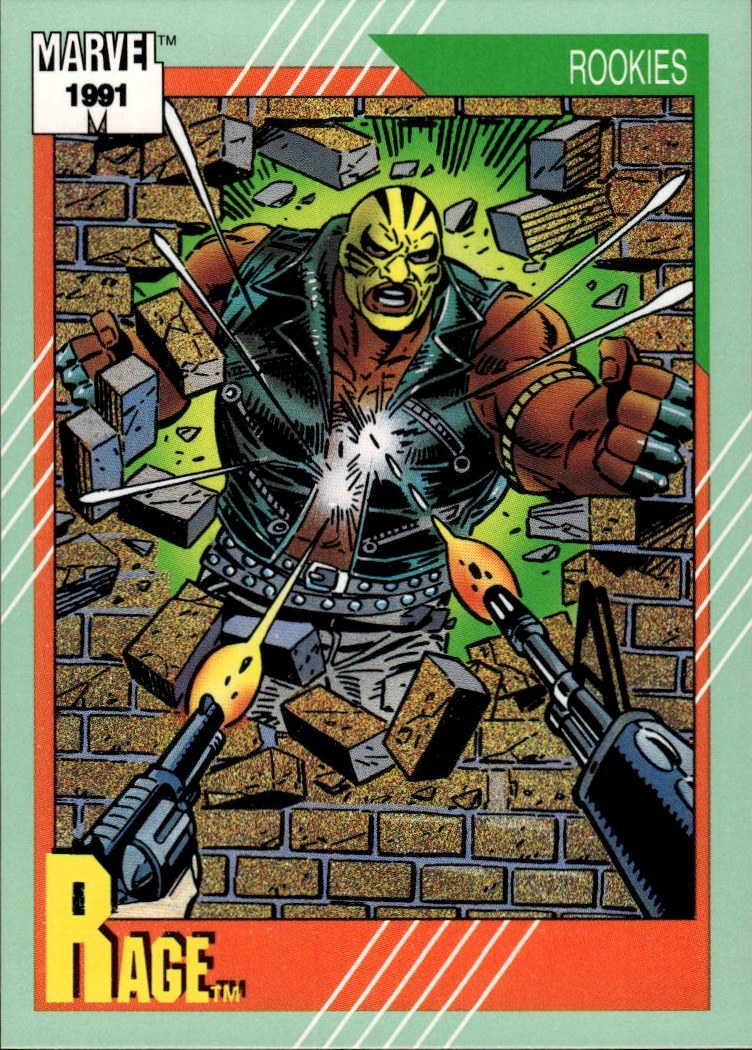 1991 Impel Marvel Universe II #147 Rage
