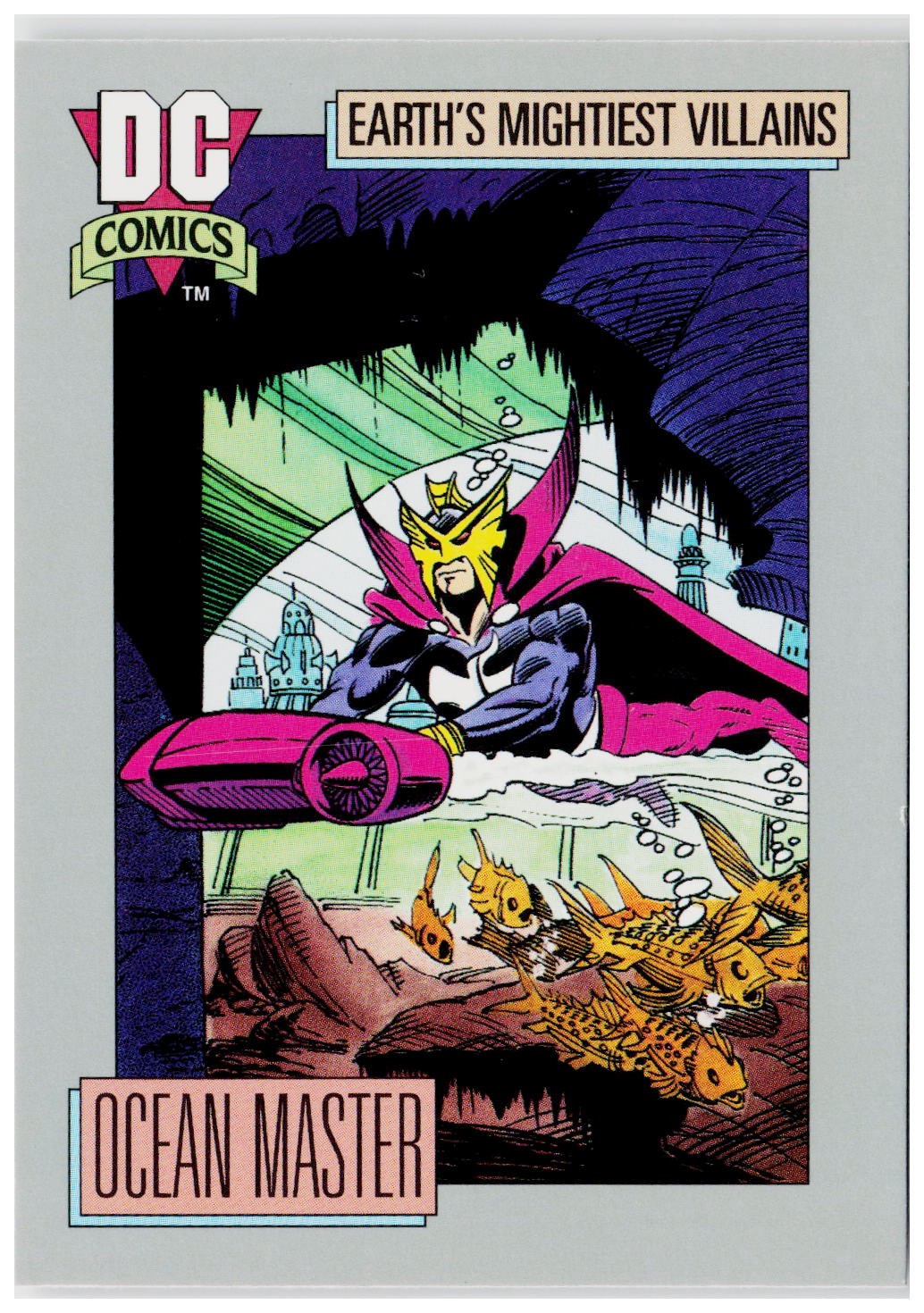 1992 Impel DC Cosmic #101 Ocean Master