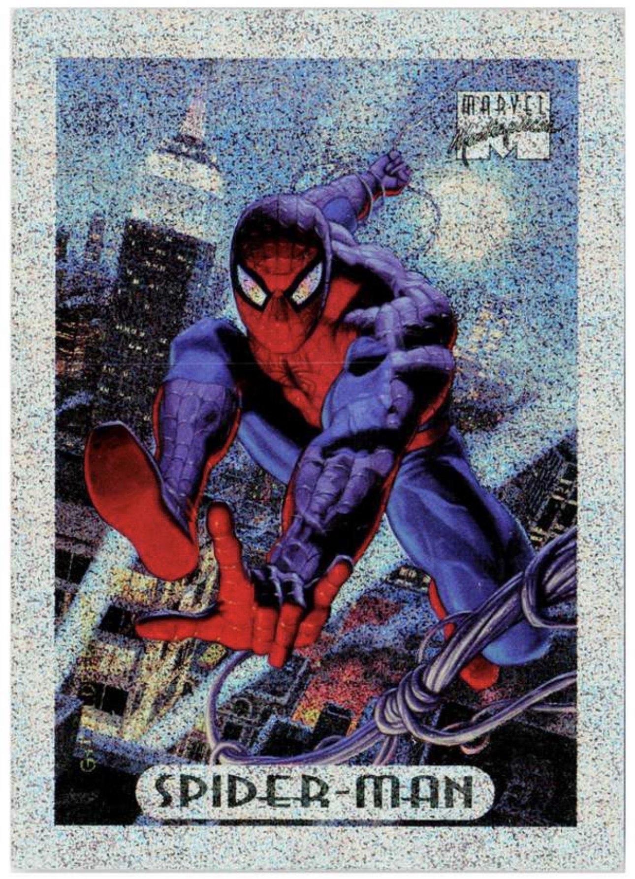 1994 Marvel Masterpieces Spider-Man #8