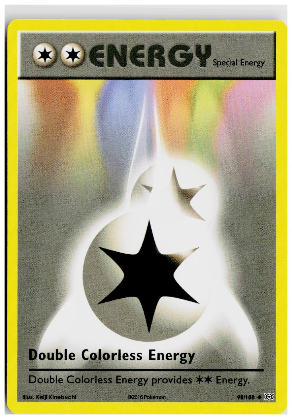 2016 Pokemon XY - Evolutions #90 Double Colorless Energy