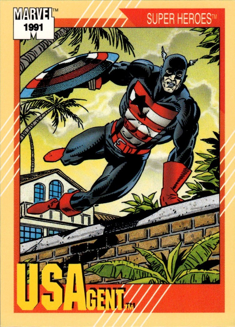 1991 Impel Marvel Universe II #35 USAgent
