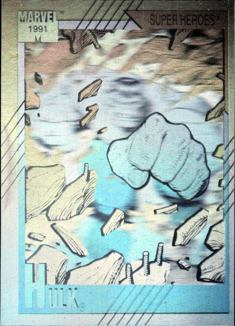 1991 Impel Marvel Universe II #H-2 Hulk Holograms