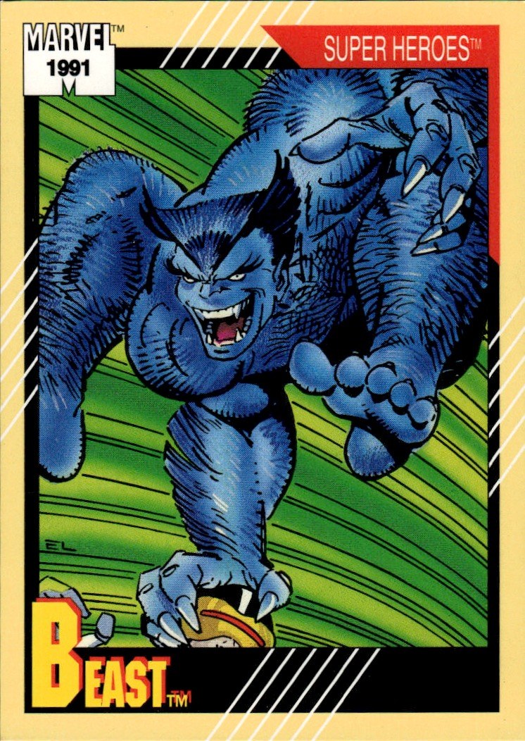 1991 Impel Marvel Universe II #40 Beast