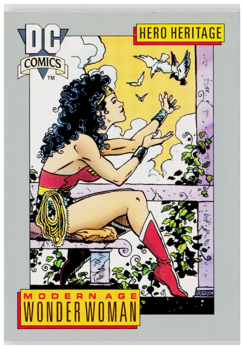 1992 Impel DC Cosmic #21 Wonder Woman
