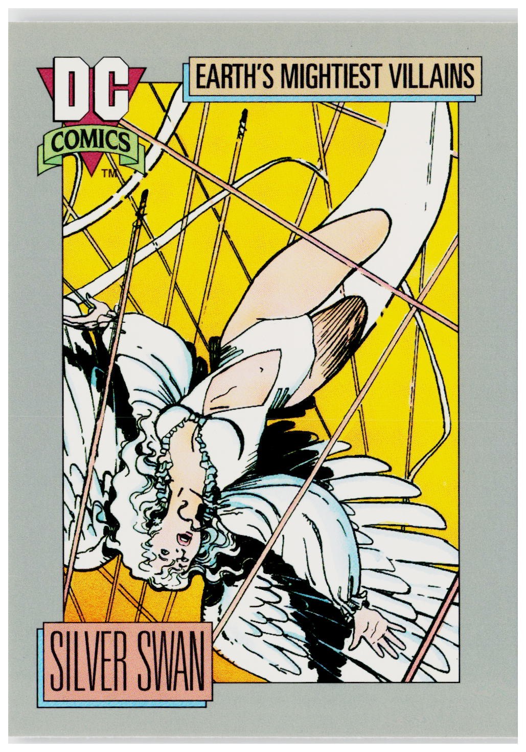 1992 Impel DC Cosmic #107 Silver Swan