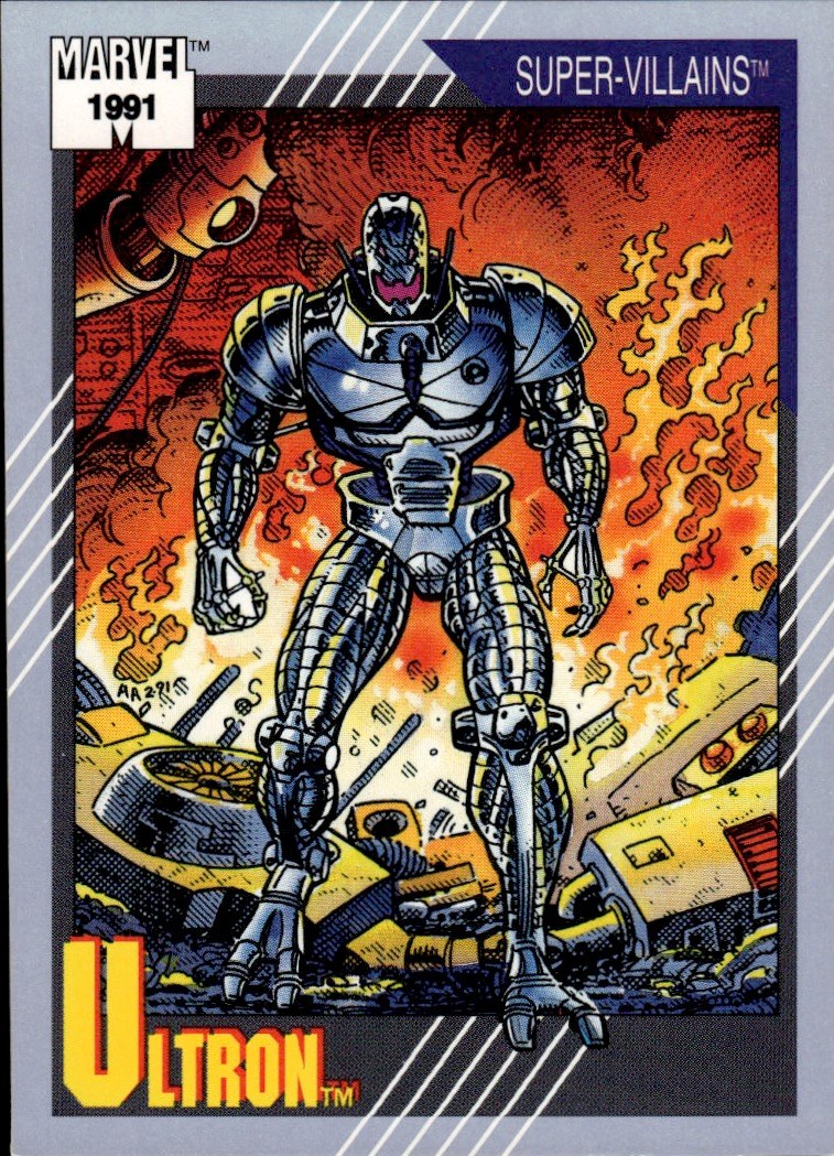 1991 Impel Marvel Universe II #84 Ultron