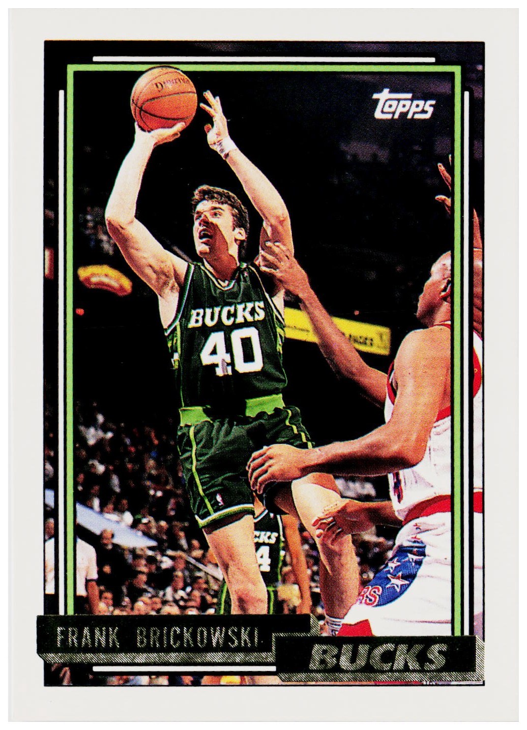 1992-93 Topps #187 Frank Brickowski Gold