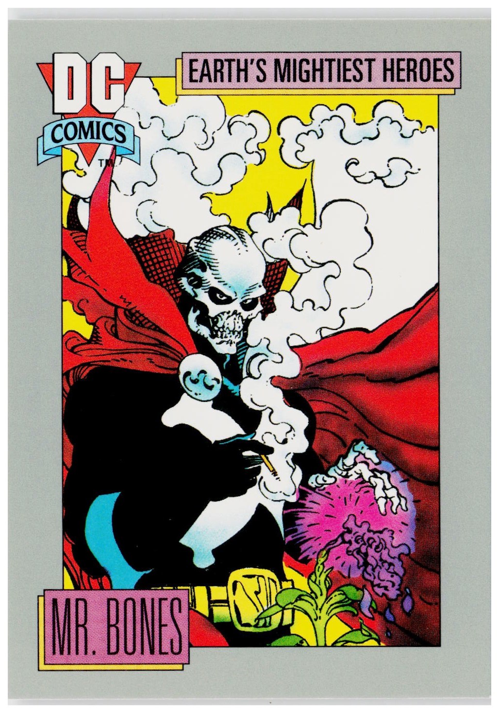 1992 Impel DC Cosmic #63 Mr. Bones
