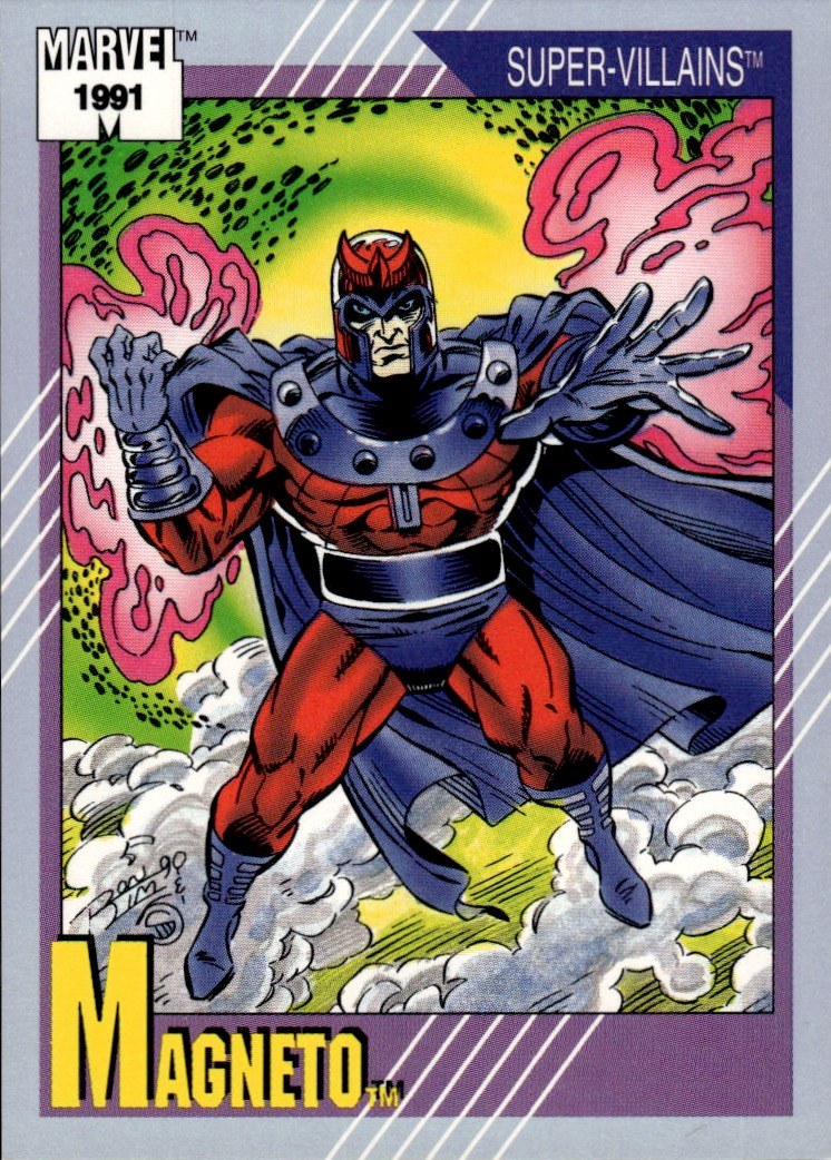 1991 Impel Marvel Universe II #57 Magneto Promos