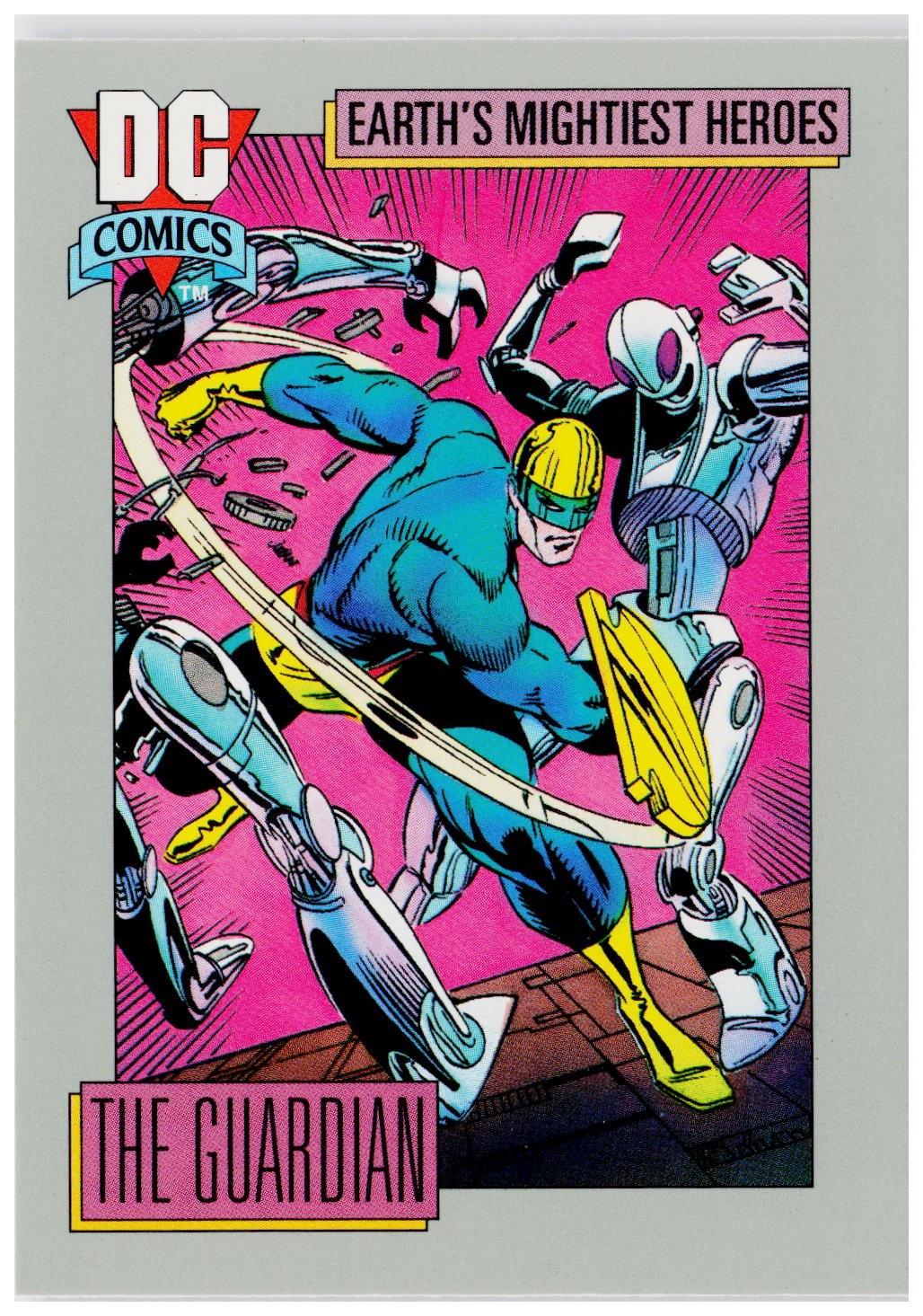 1992 Impel DC Cosmic #53 The Guardian