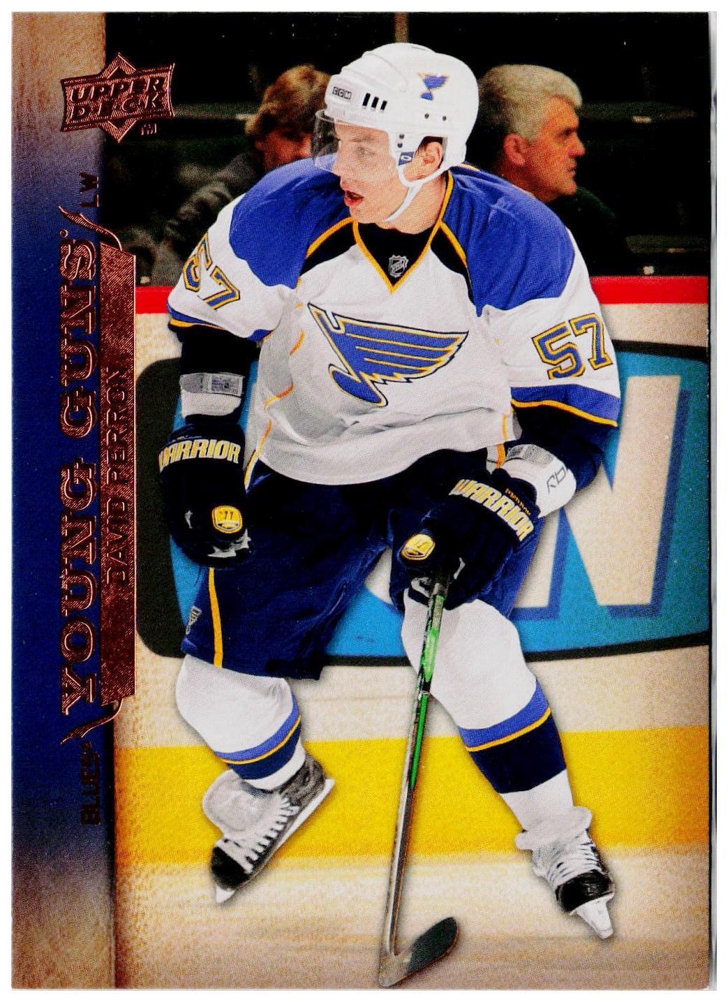 2007-08 Upper Deck Series 2 David Perron #496