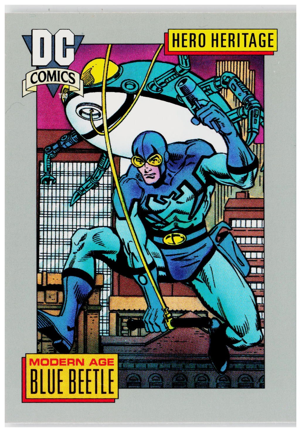 1992 Impel DC Cosmic #3 Blue Beetle