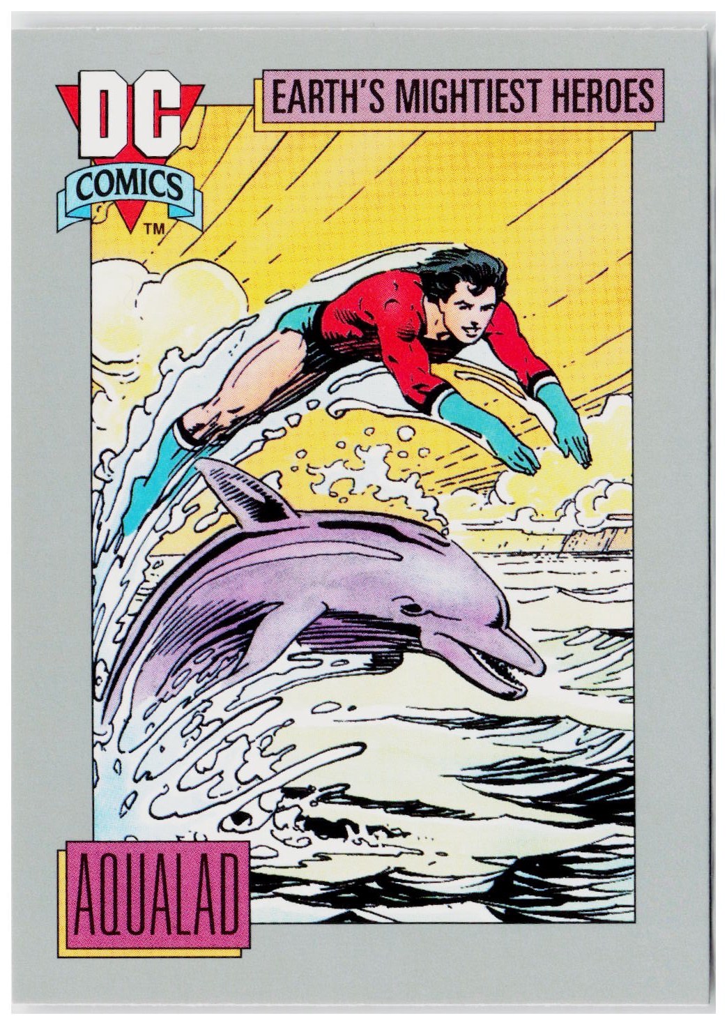 1992 Impel DC Cosmic #32 Aqualad