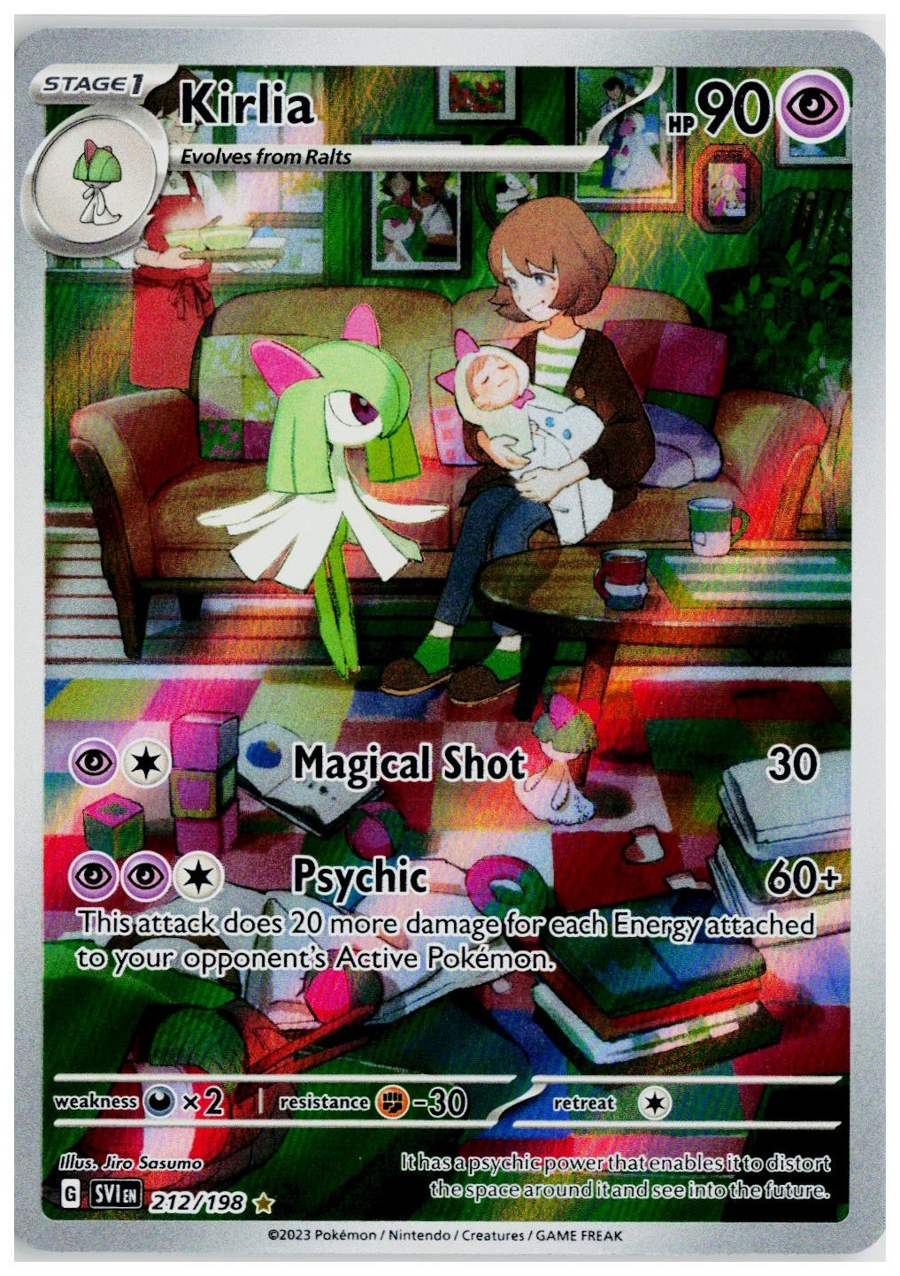 Pokemon 2023 SV01: Scarlet & Violet Base Set #212 Kirlia