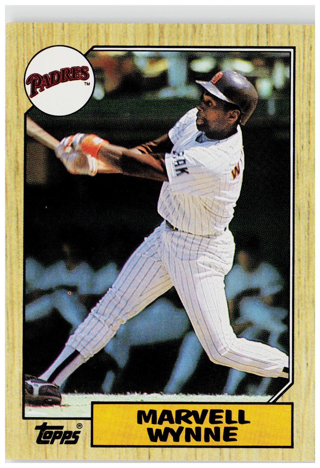 1987 Topps #37 Marvell Wynne