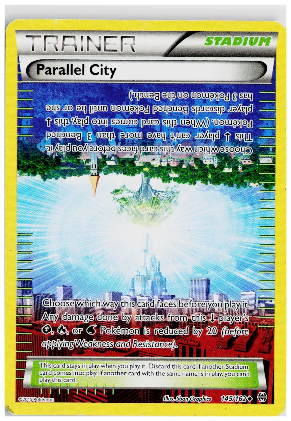 2015 Pokemon XY - BREAKthrough #145 Parallel City