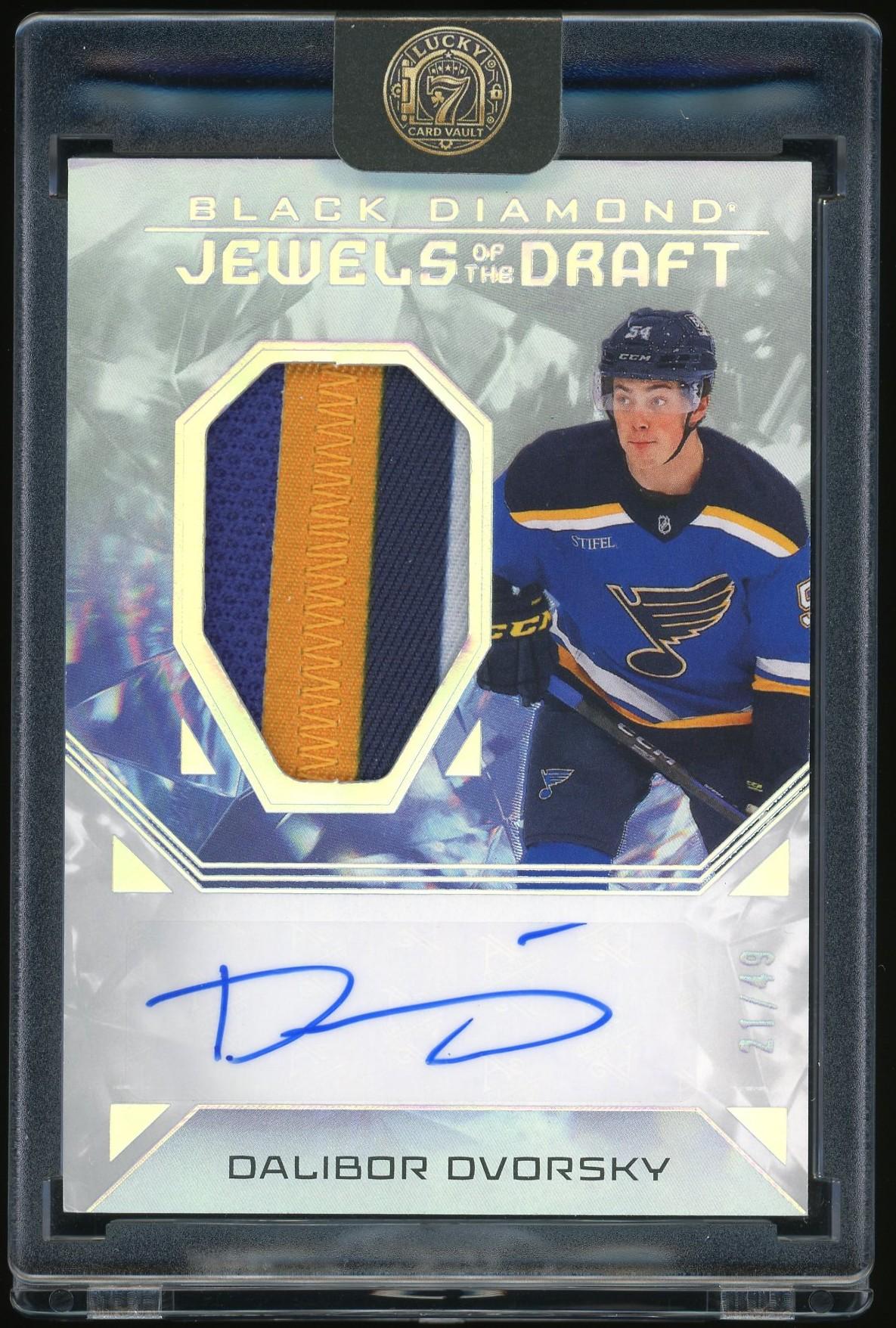 2025-26 Black Diamond Dalibor Dvorsky #JD-DD