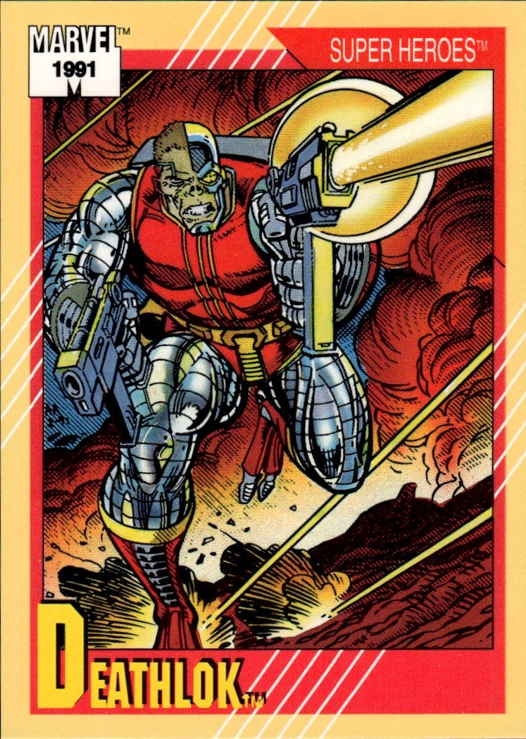 1991 Impel Marvel Universe II #16b Deathlok