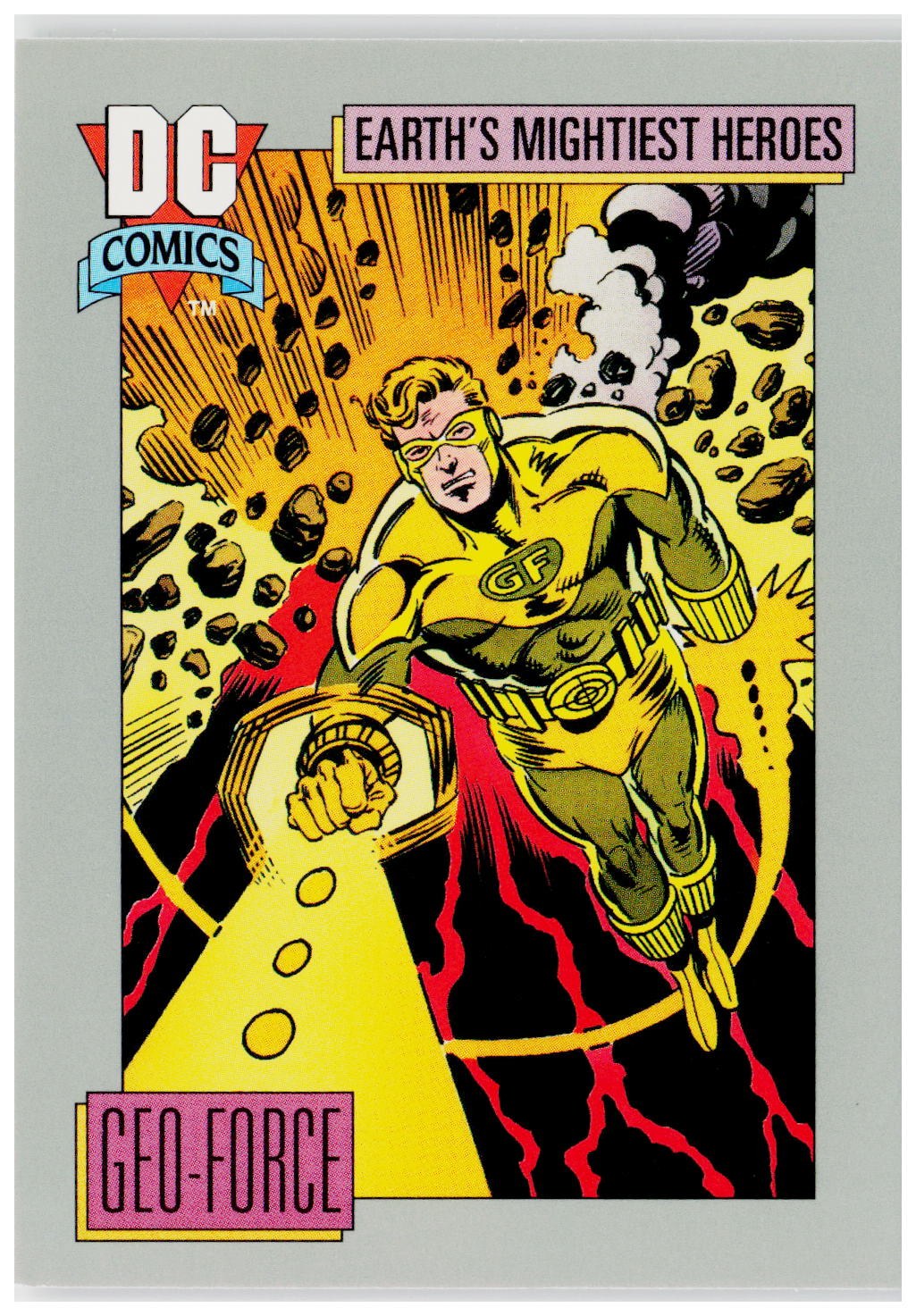1992 Impel DC Cosmic #52 Geo-Force