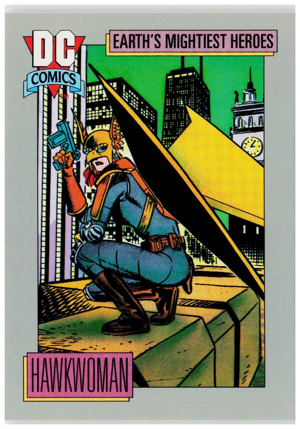 1992 Impel DC Cosmic #56 Hawkwoman