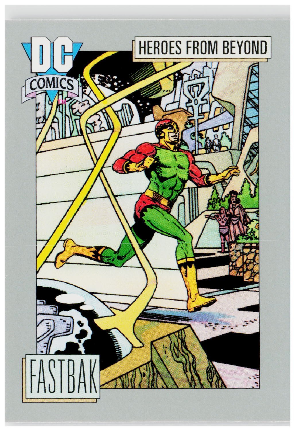 1992 Impel DC Cosmic #116 Fastbak