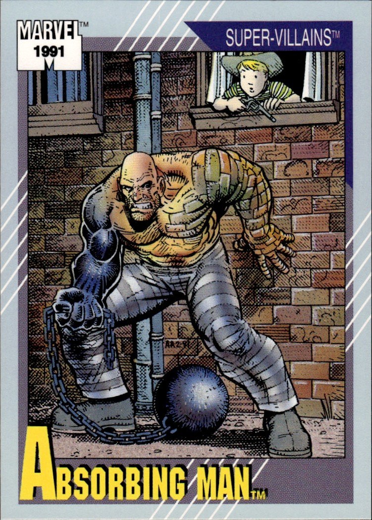 1991 Impel Marvel Universe II #74 Absorbing Man