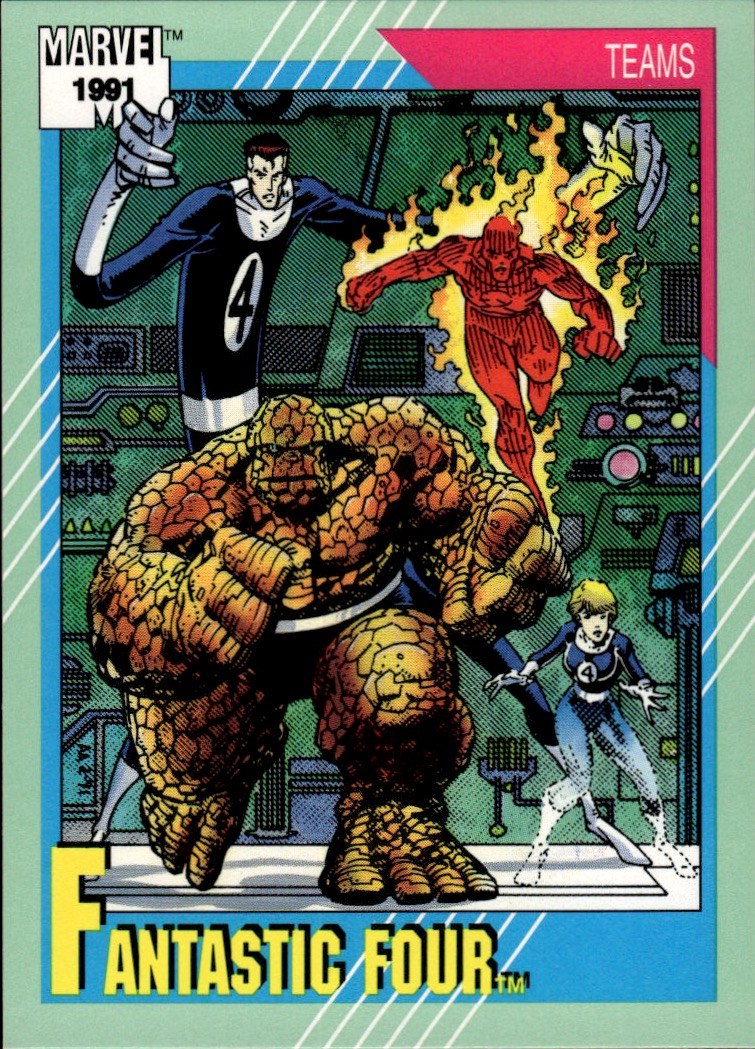 1991 Impel Marvel Universe II #150 Fantastic Four