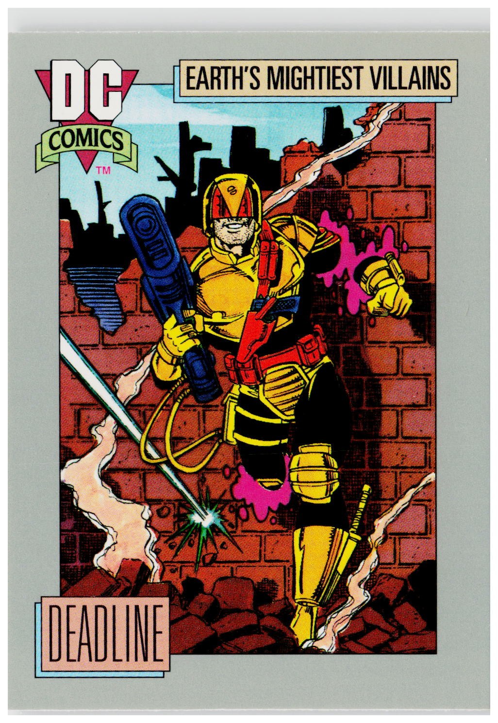 1992 Impel DC Cosmic #90 Deadline