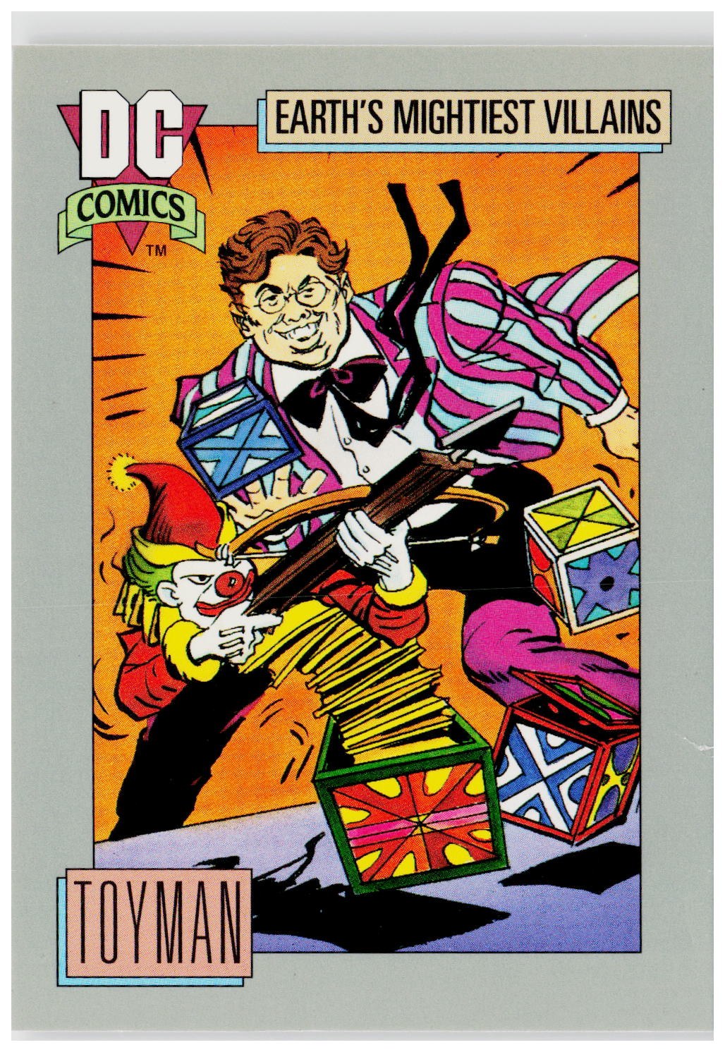1992 Impel DC Cosmic #109 Toyman