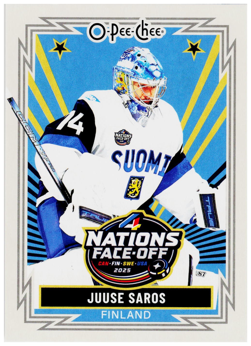 2025-26 O-Pee-Chee #521 Juuse Saros