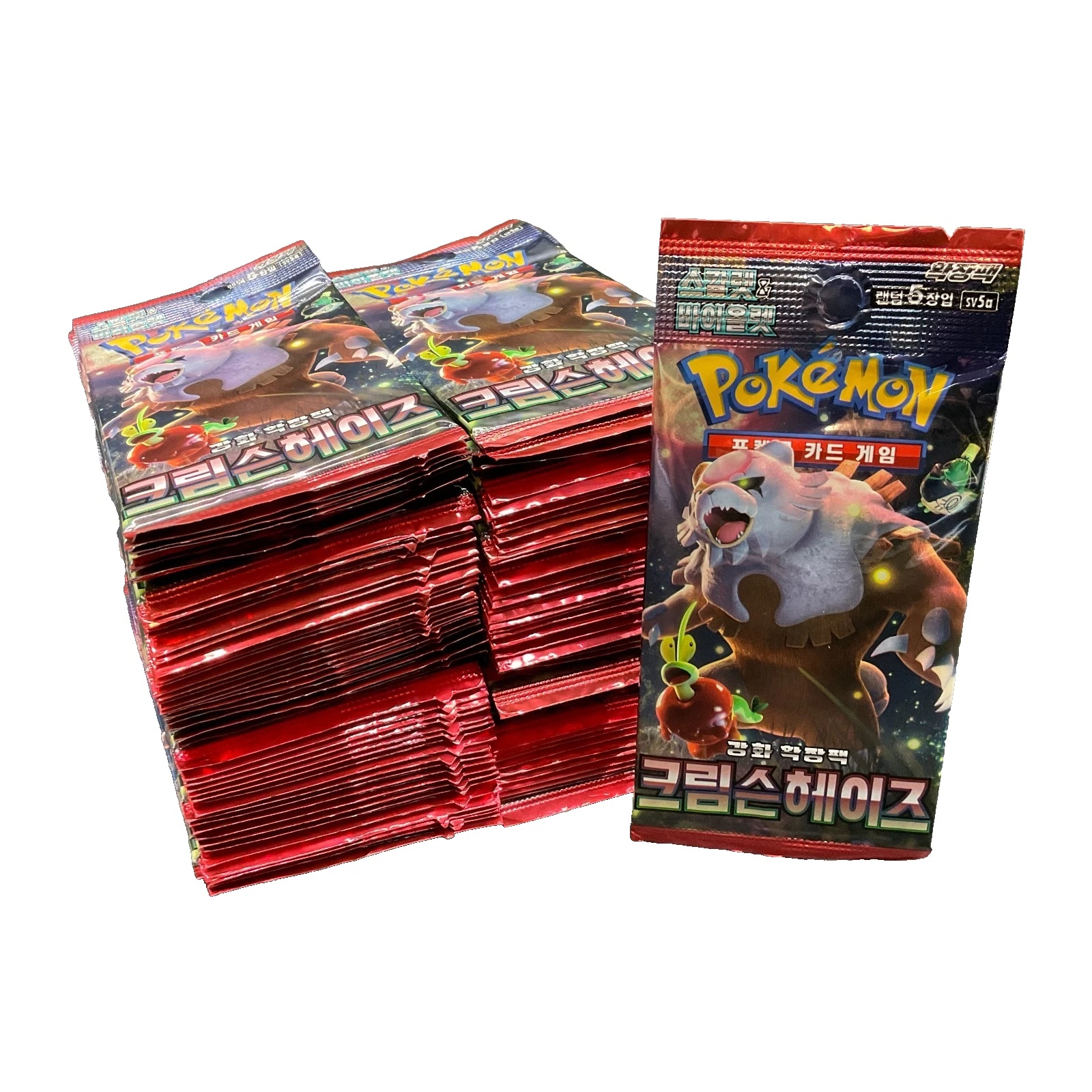 2024 Pokemon TCG Korean SV5A S/V: Crimson Haze Booster Pack Sealed