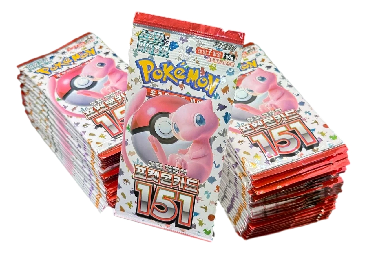 2023 Pokemon TCG Korean SV2a SV 151 Booster Pack Sealed