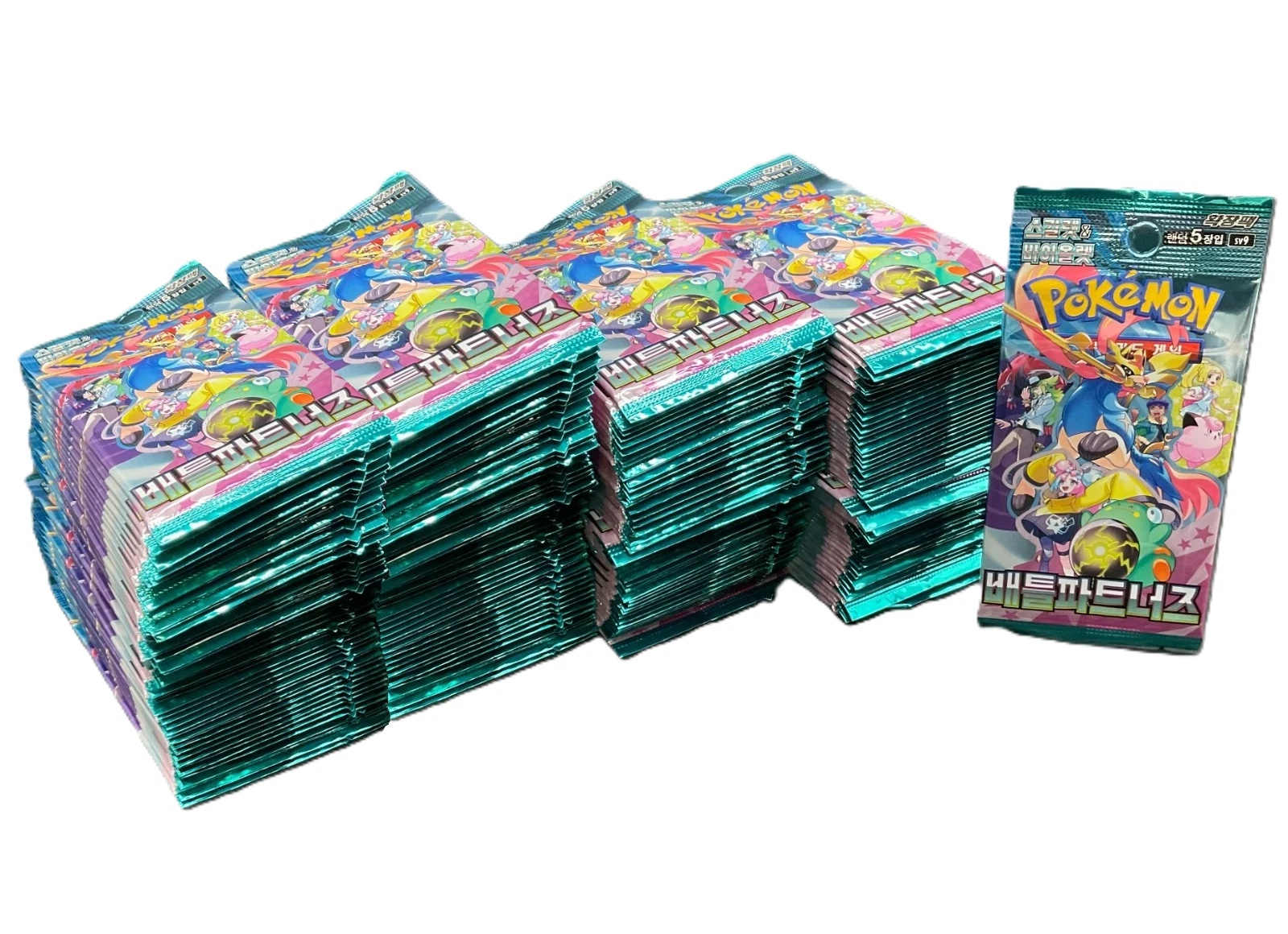 2025 Pokemon TCG Korean SV9 Battle Partners Booster Pack Sealed
