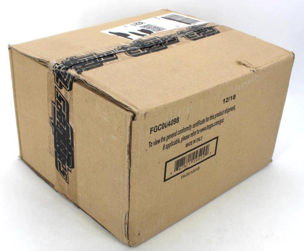2020 Topps 2020-21 Topps Chrome Bundesliga Soccer Hobby Case Hobby Case 12 Hobby Boxes per Case — Factory Sealed