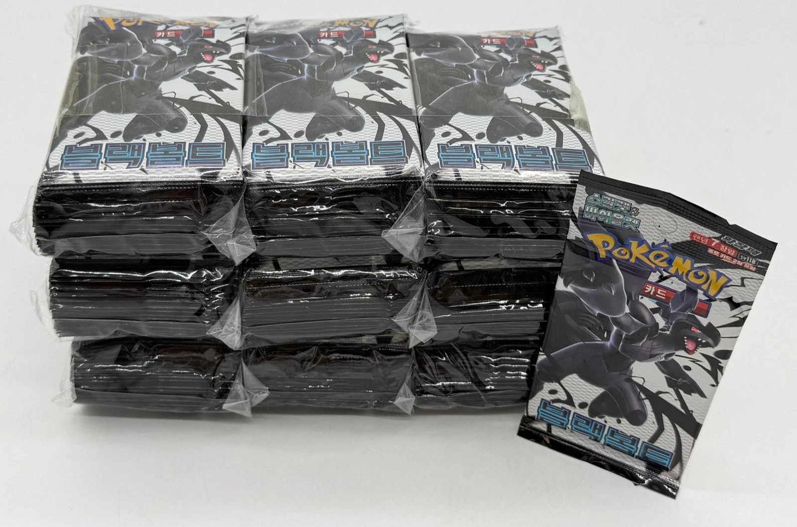 Pokemon Korea 2026 Pokemon TC Korean SV11b Bolt & White Flare Booster Pack Sealed Booster Pack Bundle 5 cards per pack — Factory Sealed